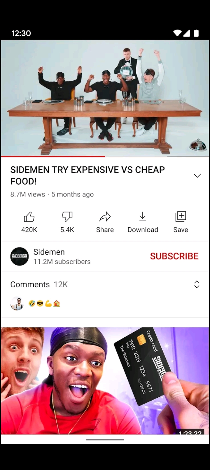YouTube screenshot 3