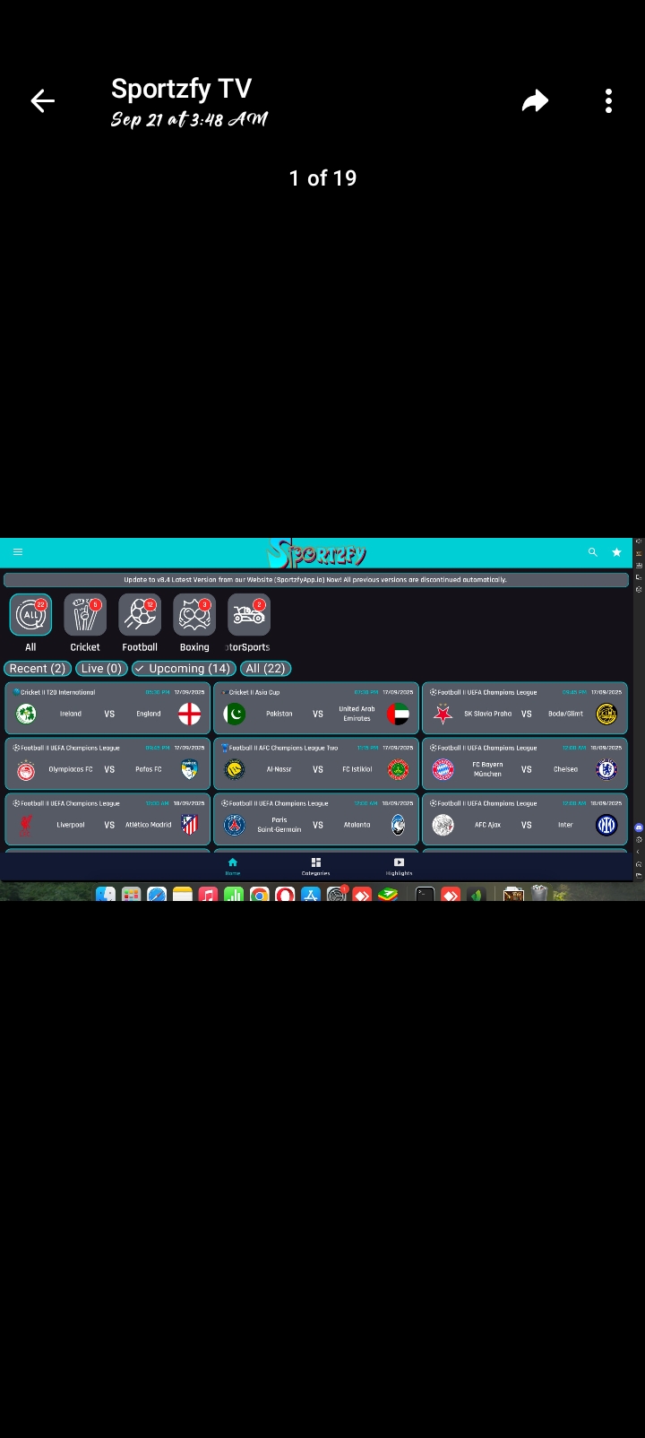 Sportzly screenshot 4