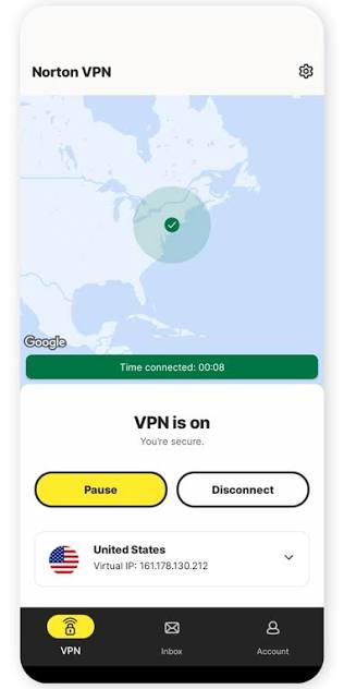 Norton VPN (1) screenshot 3