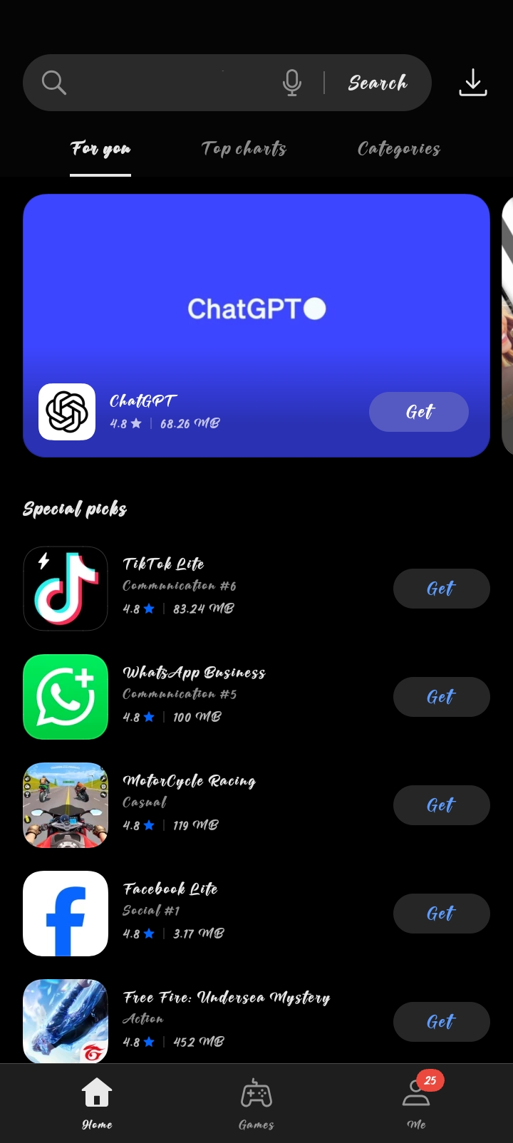App Market screenshot 2