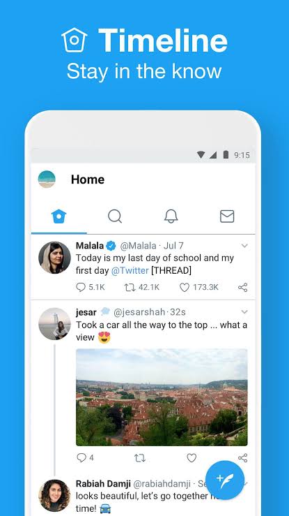 Twitter Lite screenshot 2